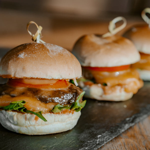 Mini Pulled Turkey Burger