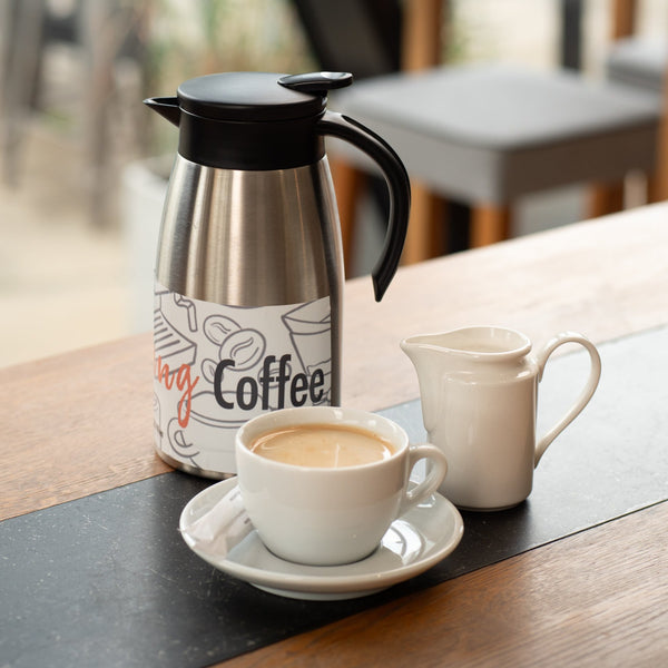 Filterkaffee in Thermoskanne