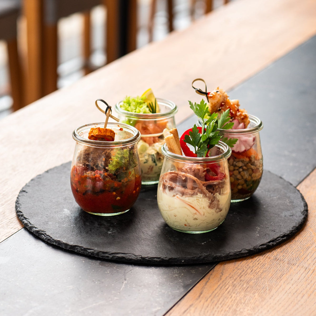 Pikantes im Glas für Dein Event | FINN Wien Catering – Finn.Wien