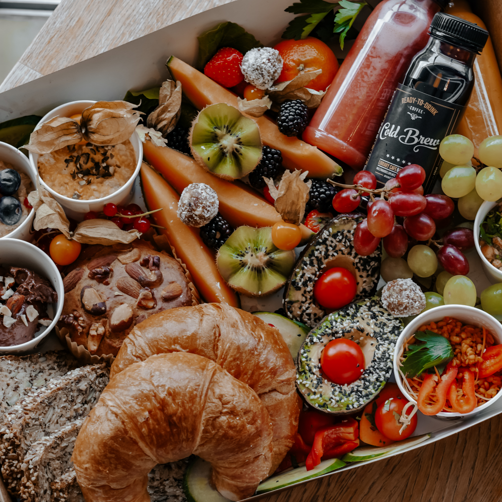 vegan lover, vegan brunch box, vegan breakfast box